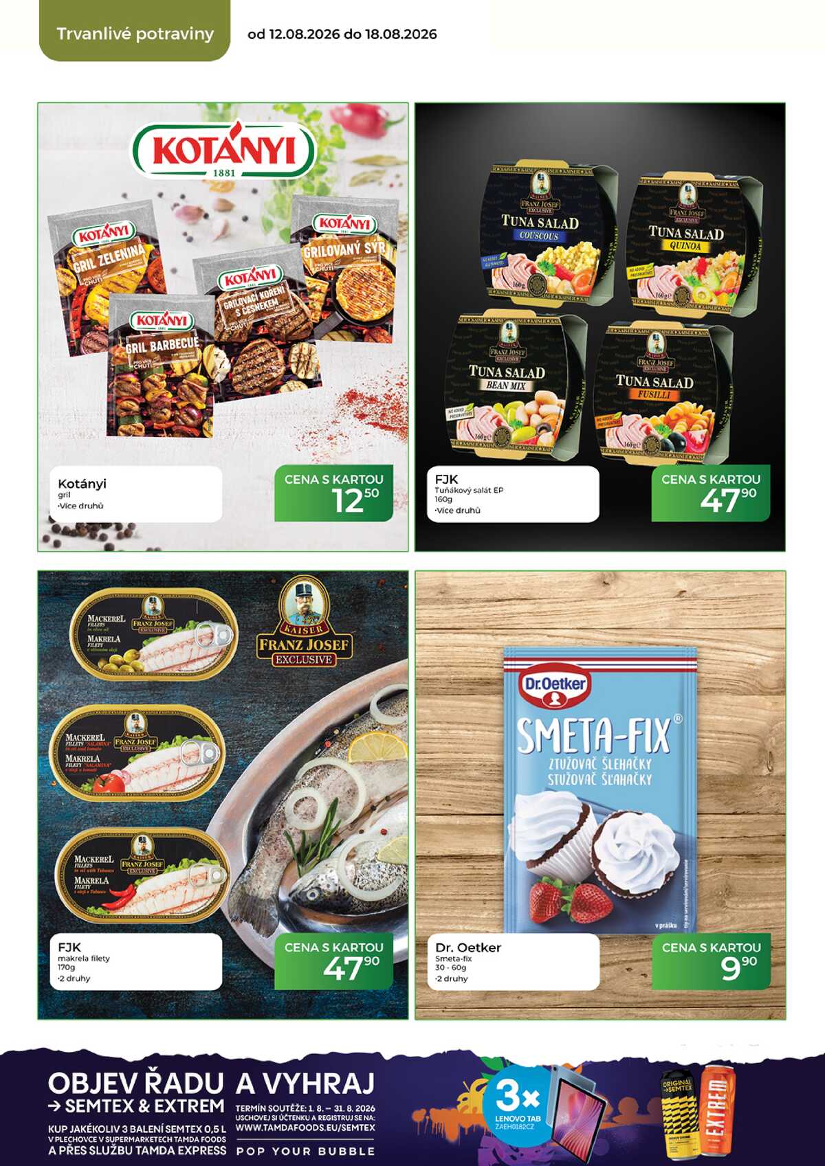 Tamda Foods od 12.8. do 18.8.2026 strana 42