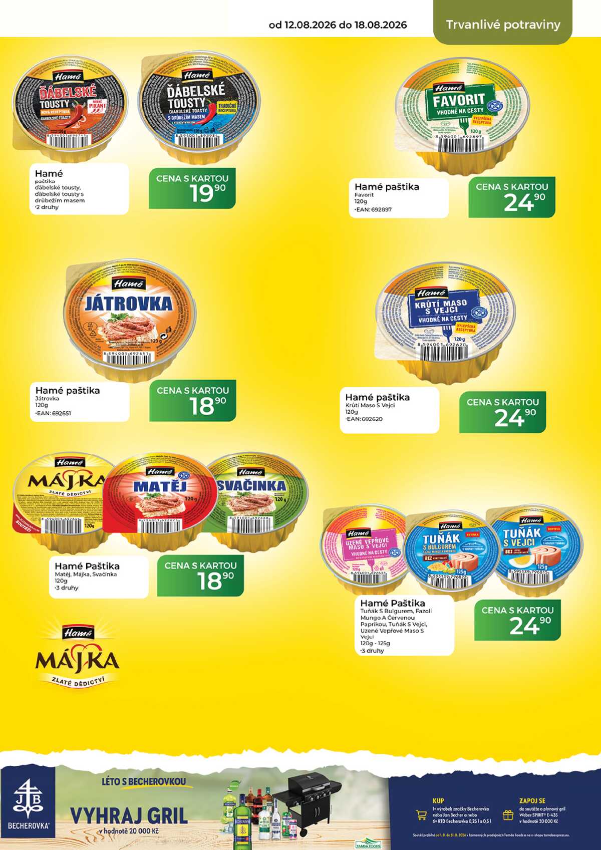 Tamda Foods od 12.8. do 18.8.2026 strana 43