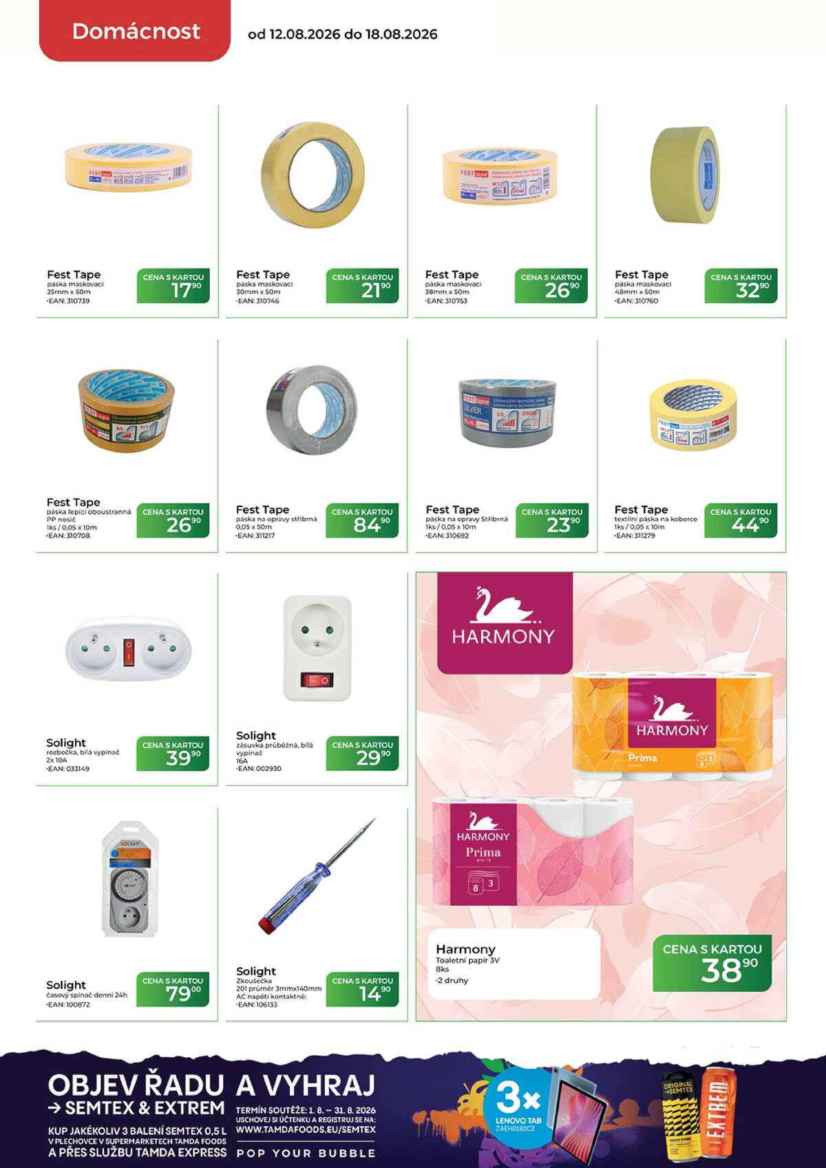 Tamda Foods od 12.8. do 18.8.2026 strana 50