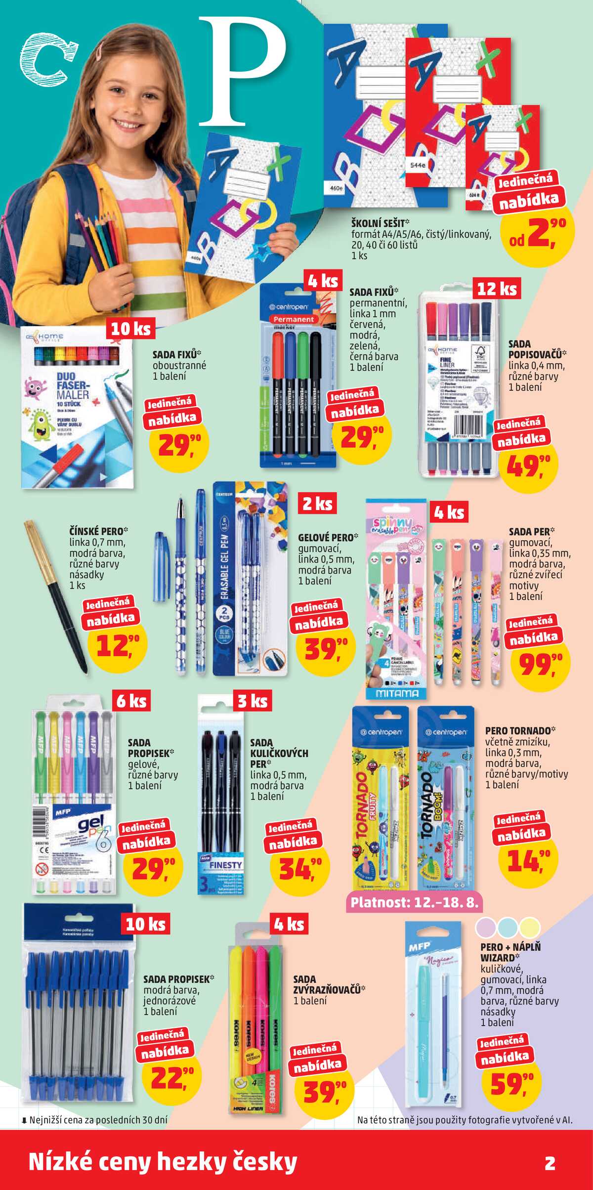 Penny Market katalog Škola od 12.8. do 25.8.2026 strana 2