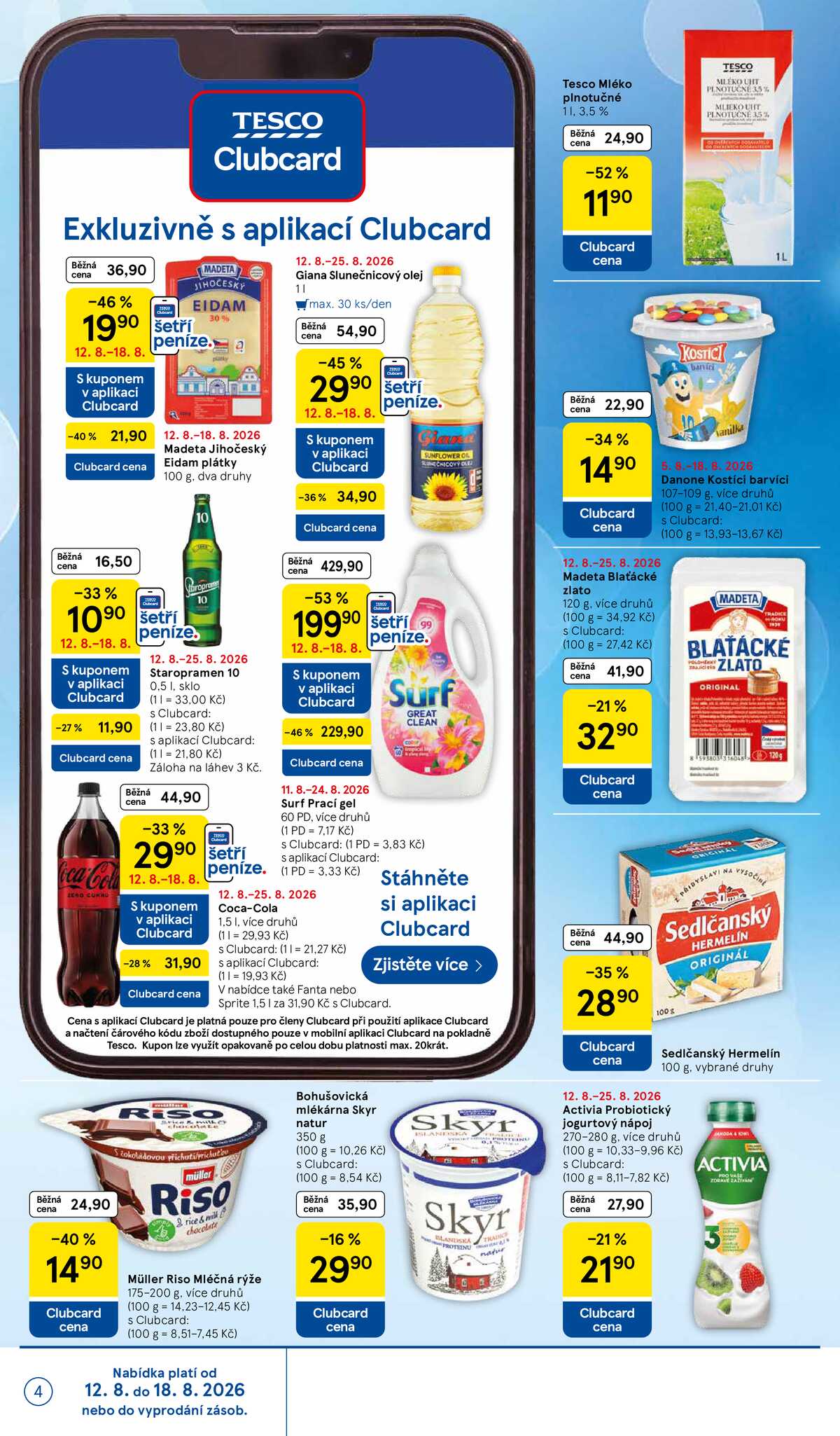Tesco hypermarkety od 12.8. do 18.8.2026 strana 4