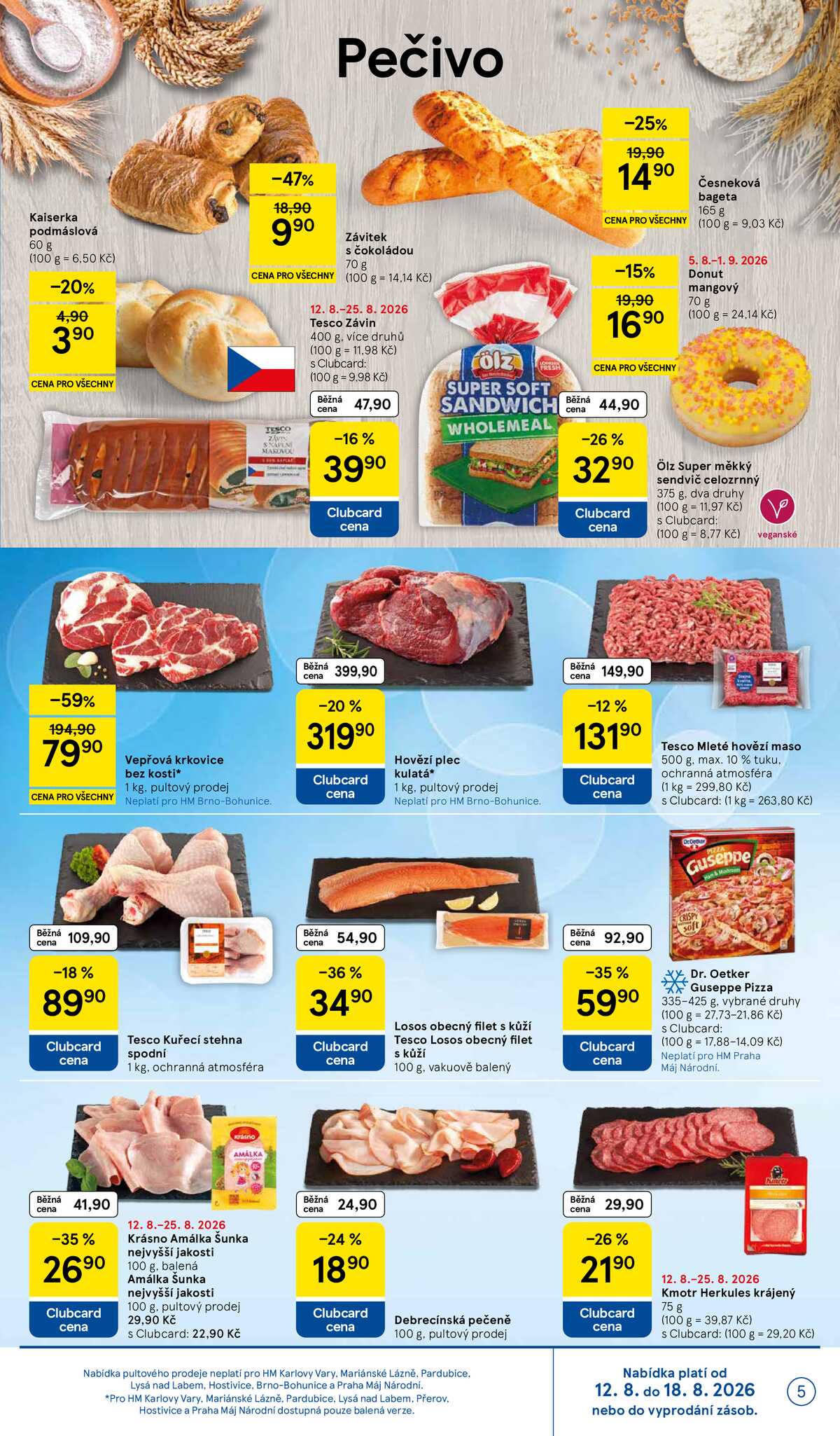 Tesco hypermarkety od 12.8. do 18.8.2026 strana 5