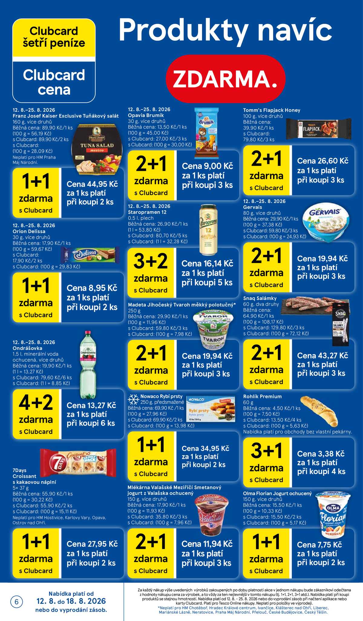 Tesco hypermarkety od 12.8. do 18.8.2026 strana 6