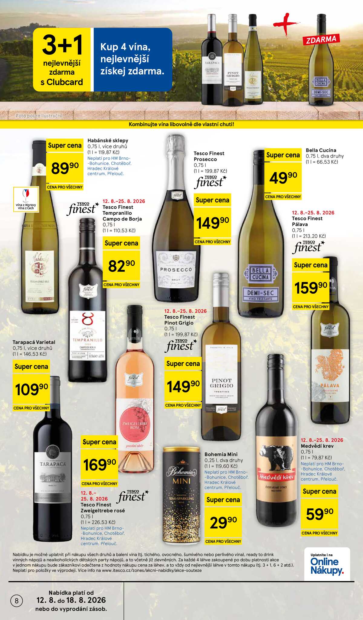 Tesco hypermarkety od 12.8. do 18.8.2026 strana 8