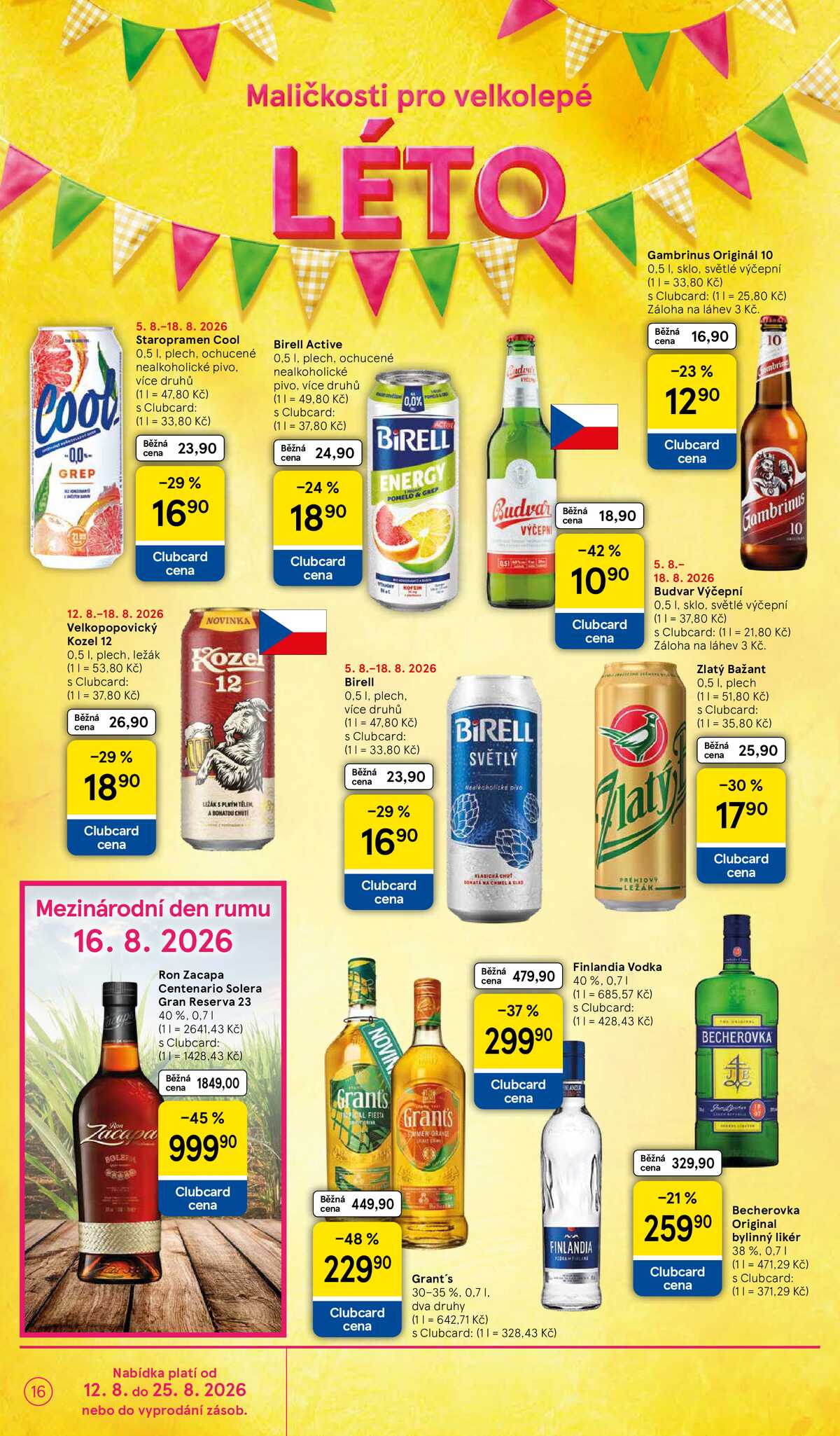 Tesco hypermarkety od 12.8. do 18.8.2026 strana 16