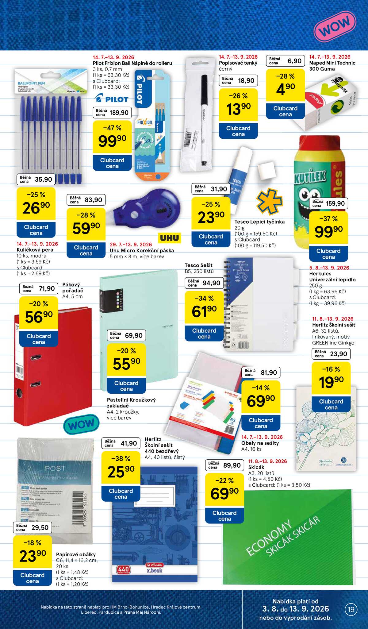 Tesco hypermarkety od 12.8. do 18.8.2026 strana 19