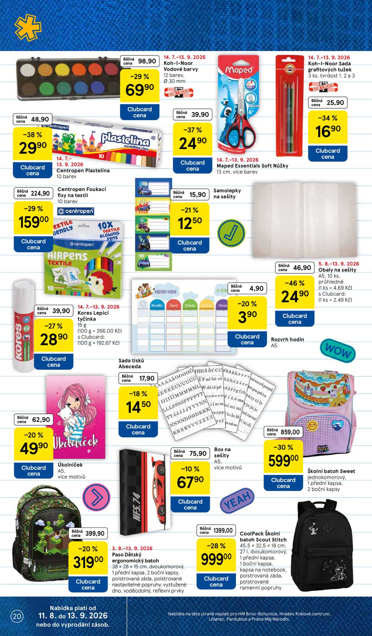 Tesco hypermarkety od 12.8. do 18.8.2026 strana 20