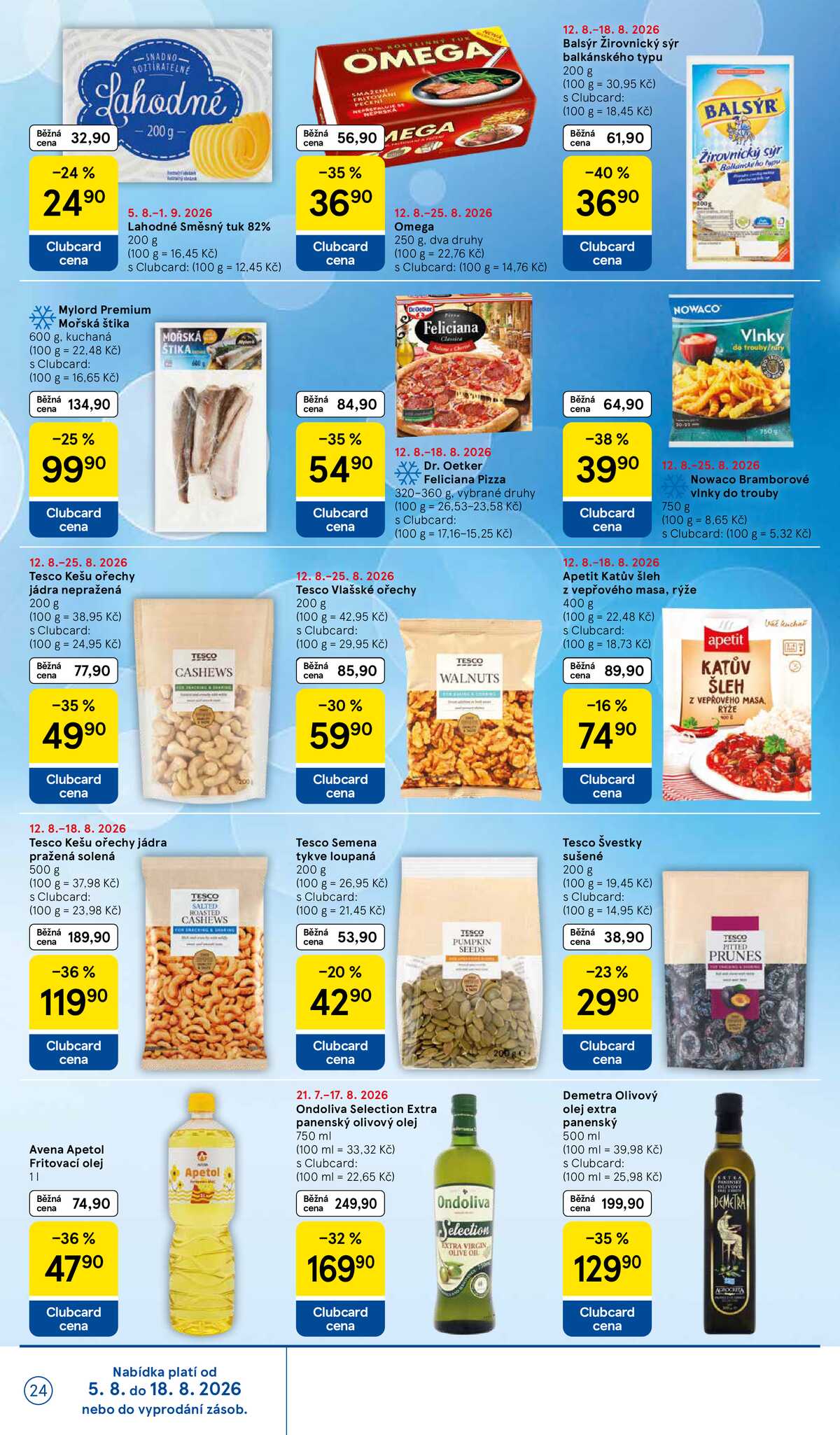 Tesco hypermarkety od 12.8. do 18.8.2026 strana 24