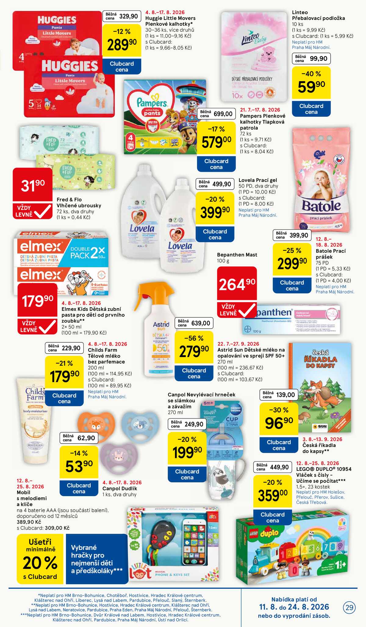 Tesco hypermarkety od 12.8. do 18.8.2026 strana 29