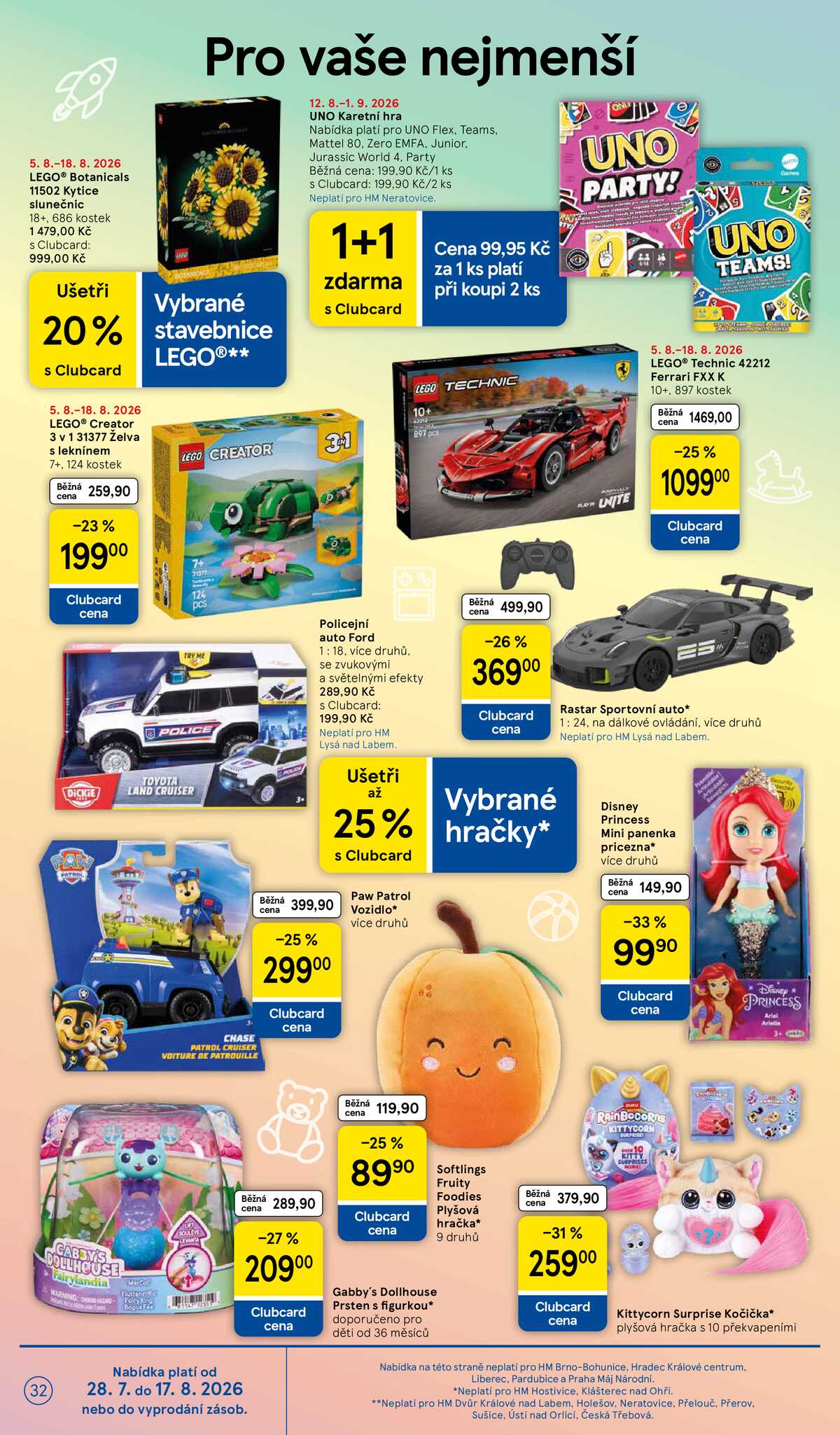 Tesco hypermarkety od 12.8. do 18.8.2026 strana 32