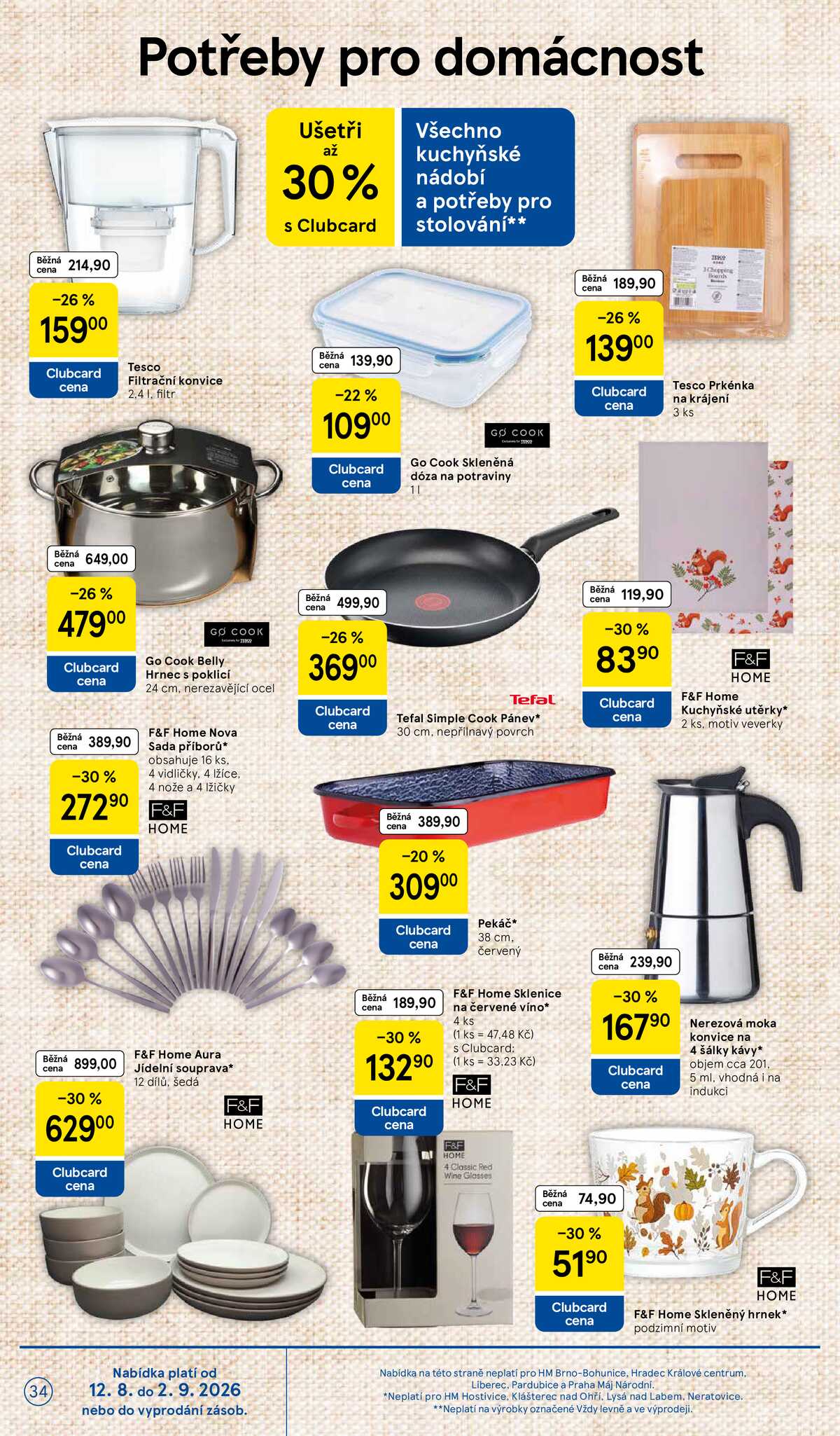 Tesco hypermarkety od 12.8. do 18.8.2026 strana 34