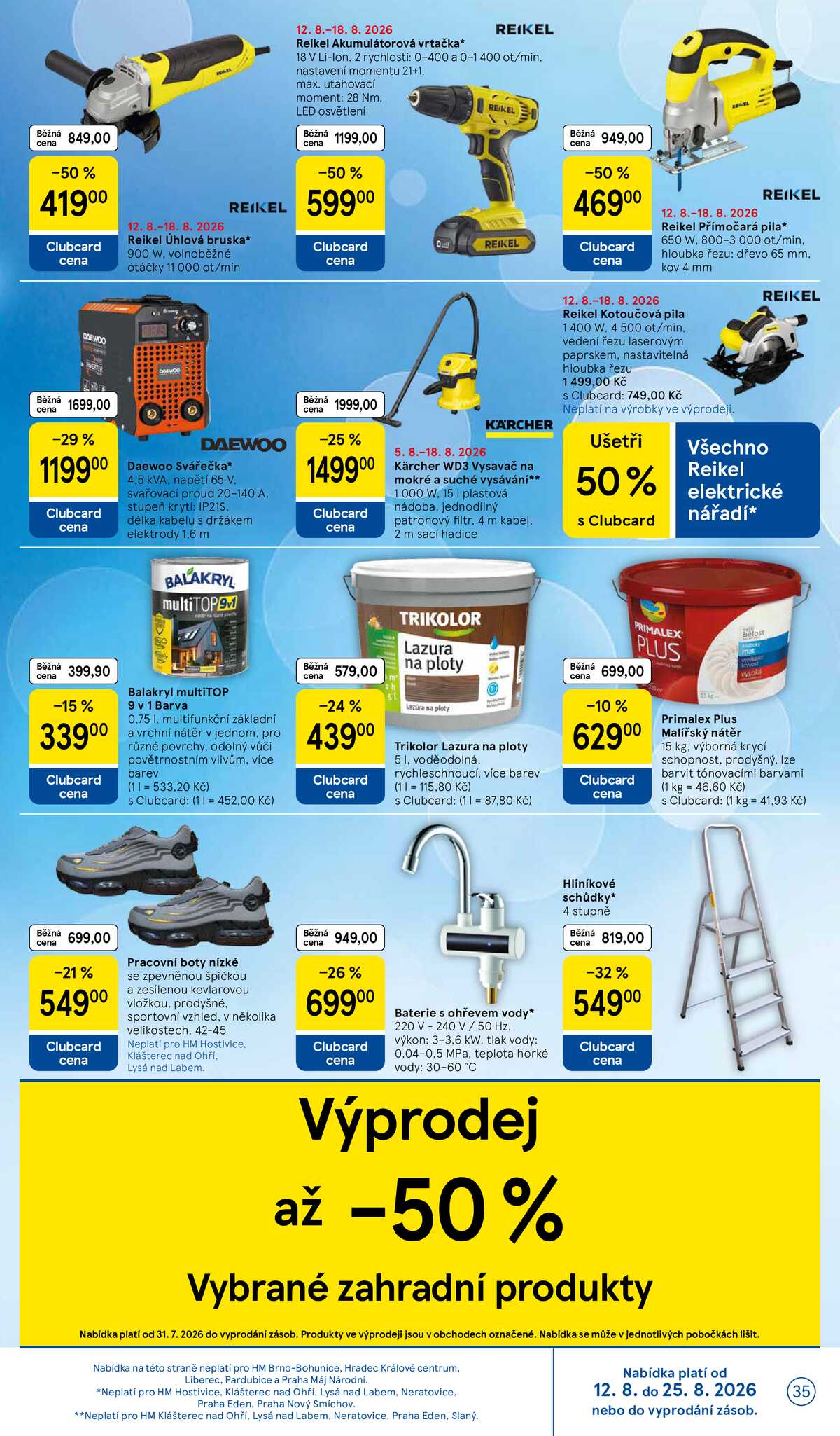 Tesco hypermarkety od 12.8. do 18.8.2026 strana 35