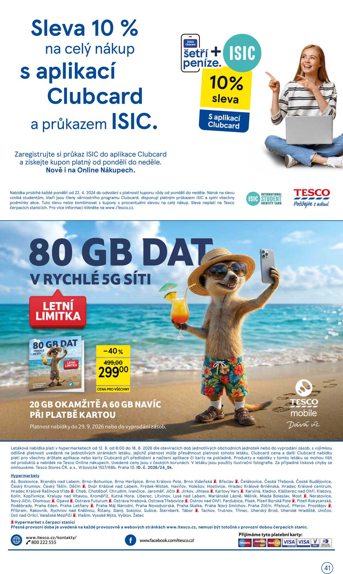 Tesco hypermarkety od 12.8. do 18.8.2026 strana 41