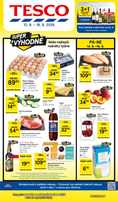Tesco hypermarkety od 12.8. do 18.8.2026