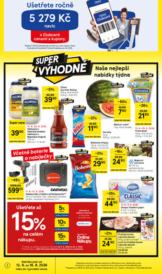Tesco hypermarkety od 12.8. do 18.8.2026