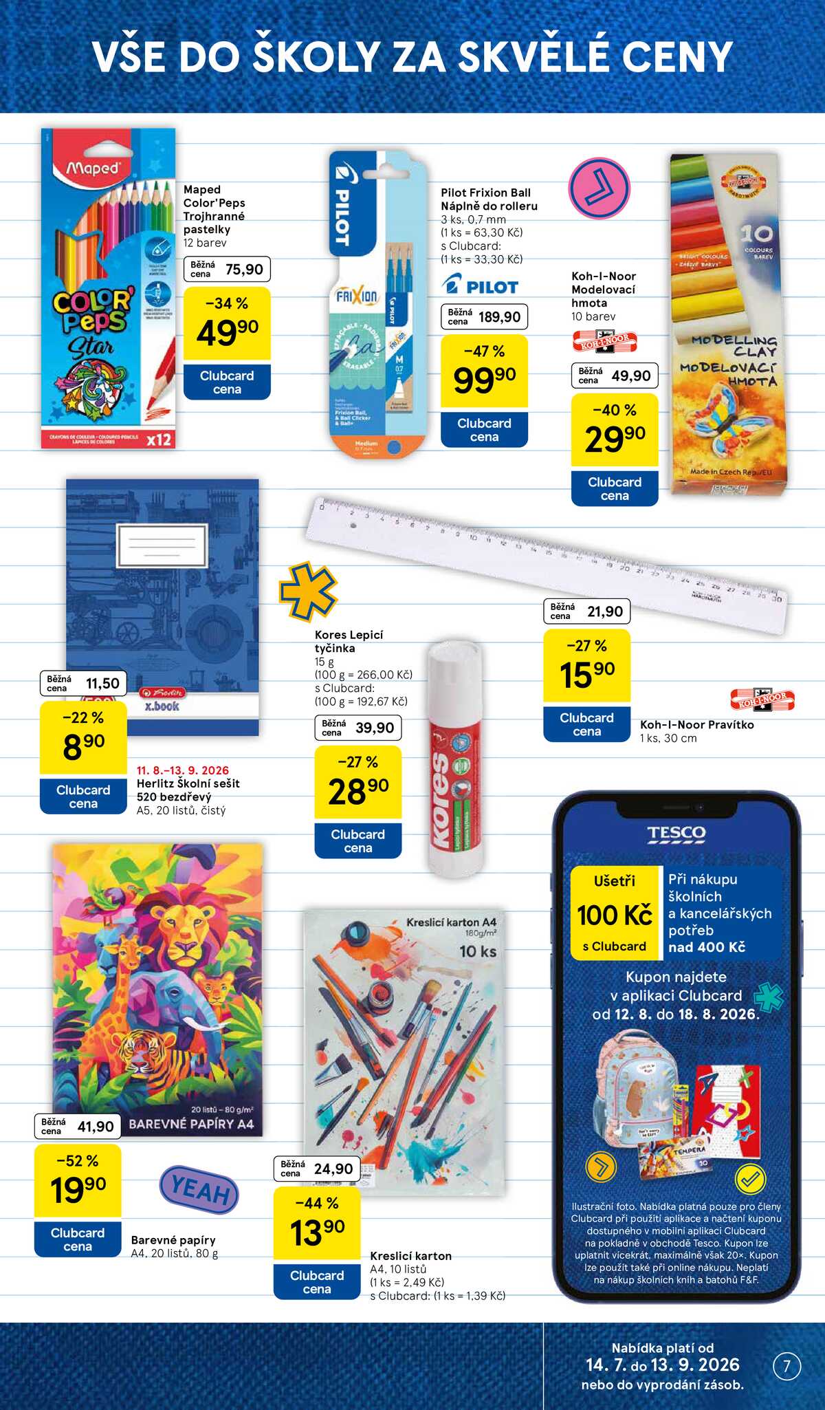 Tesco supermarkety od 12.8. do 18.8.2026 strana 7