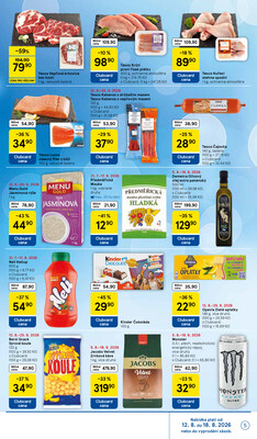 Tesco supermarkety od 12.8. do 18.8.2026