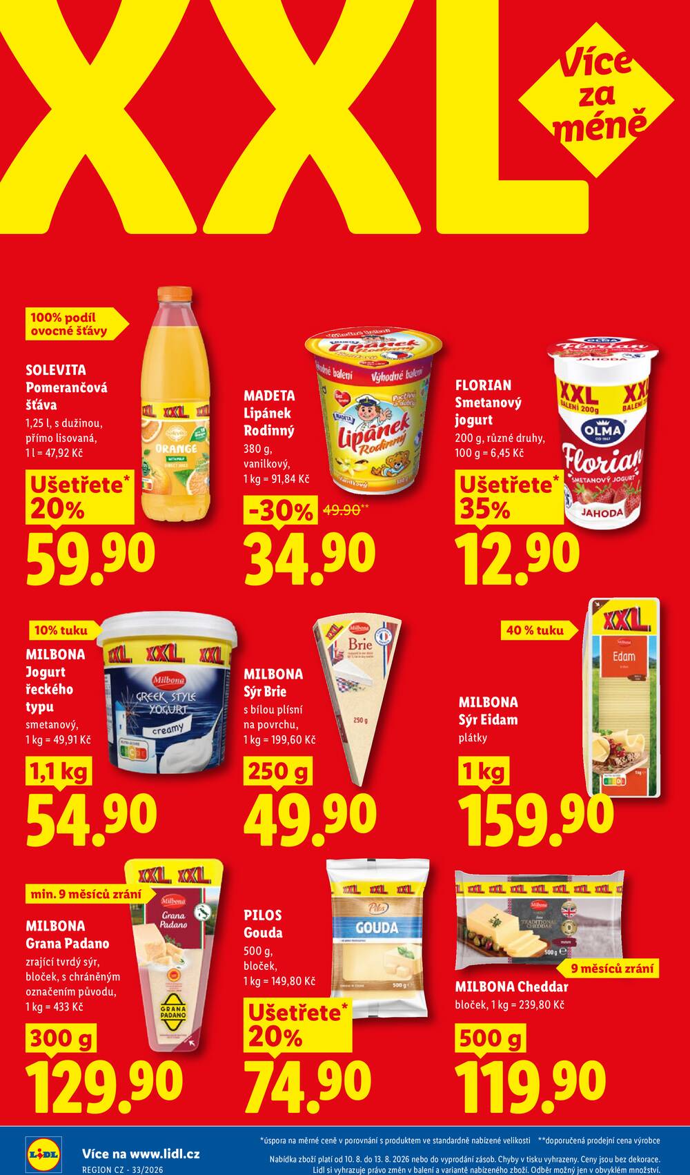 Lidl od 10.8. do 12.8.2026