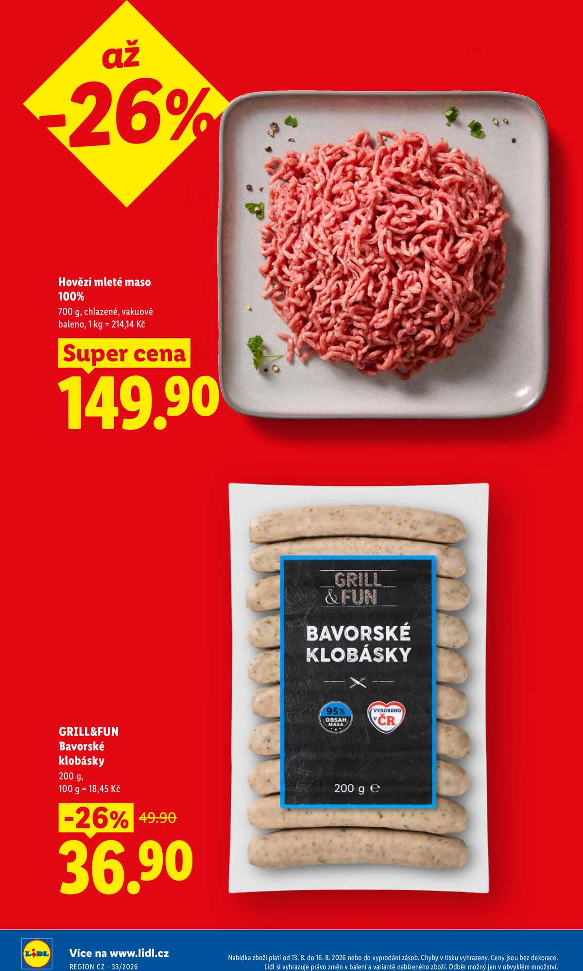 Lidl Čtvrtek od 13.8. do 16.8.2026 strana 8