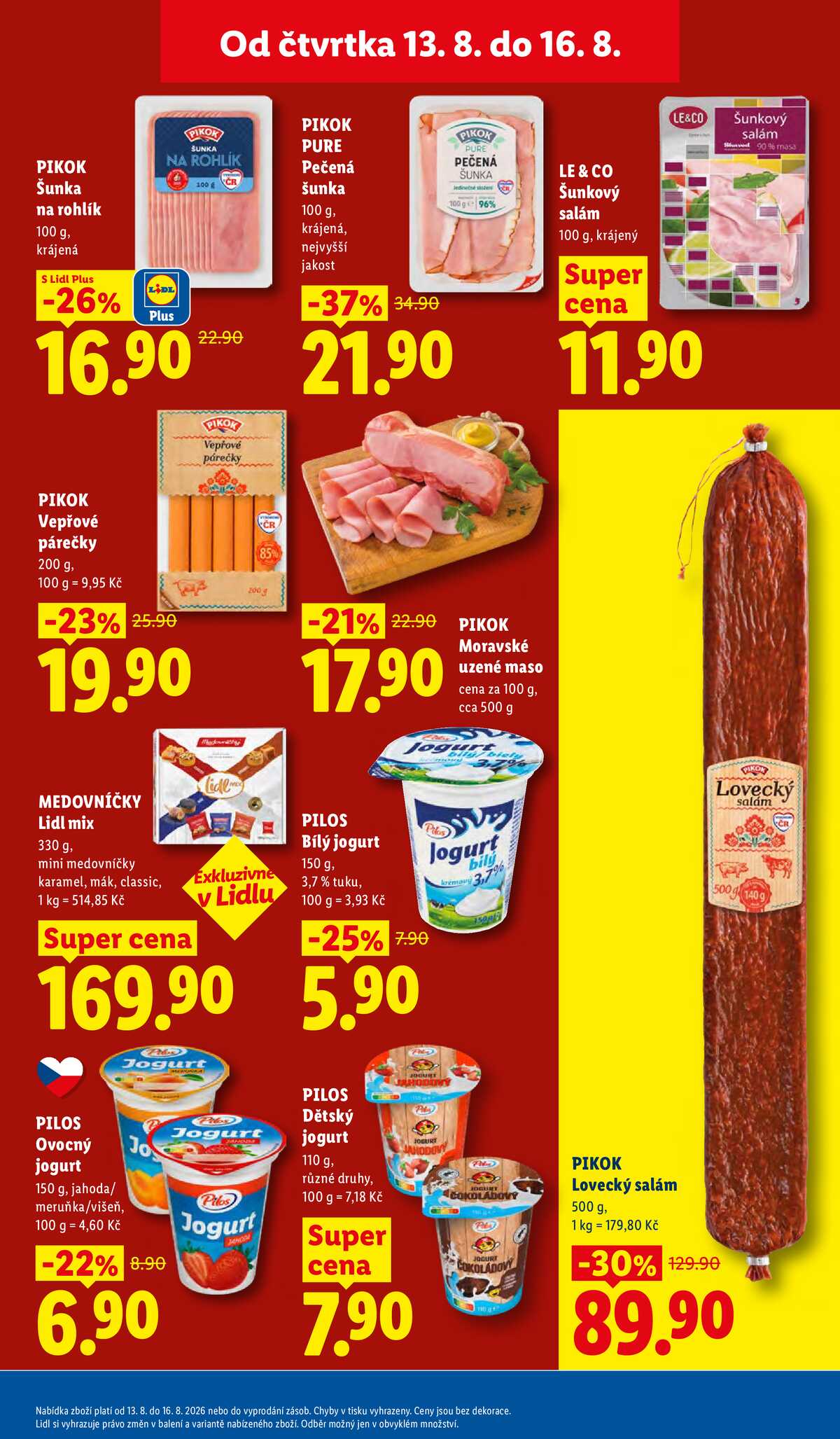 Lidl Čtvrtek od 13.8. do 16.8.2026 strana 21