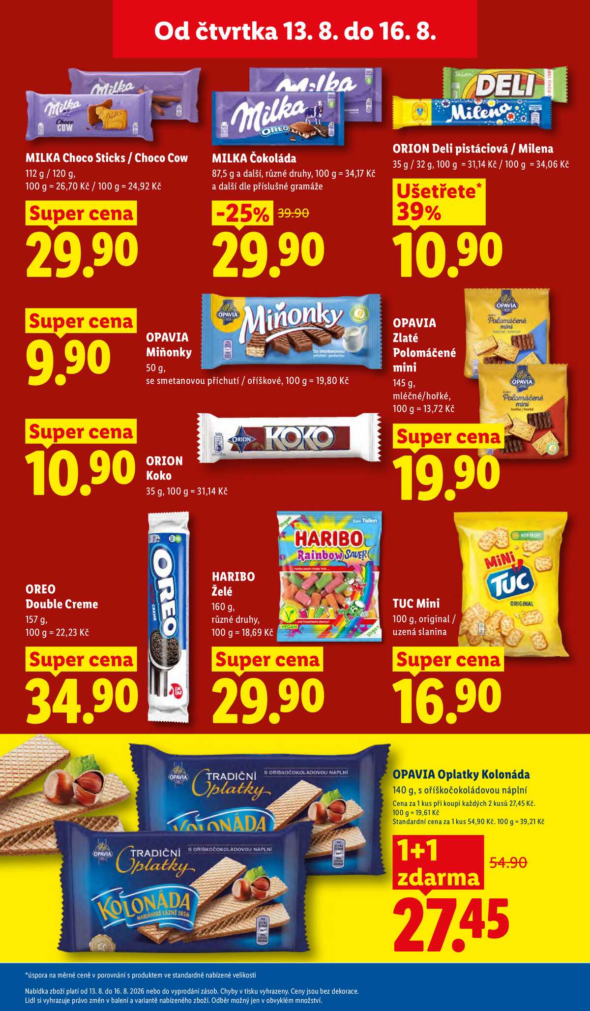 Lidl Čtvrtek od 13.8. do 16.8.2026 strana 23