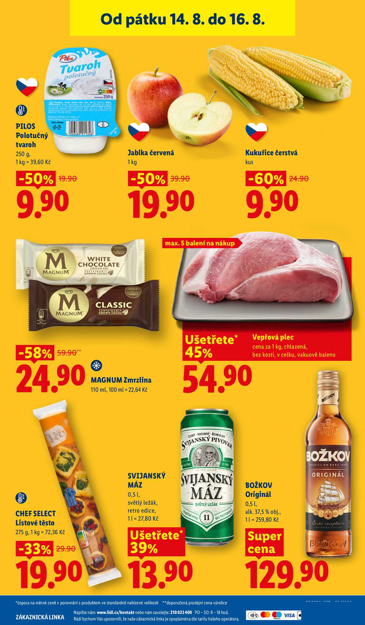 Lidl Čtvrtek od 13.8. do 16.8.2026 strana 43
