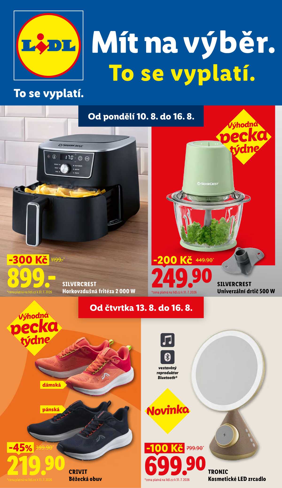 Lidl Spotřební zboží 10.8. - 16.8. strana 1