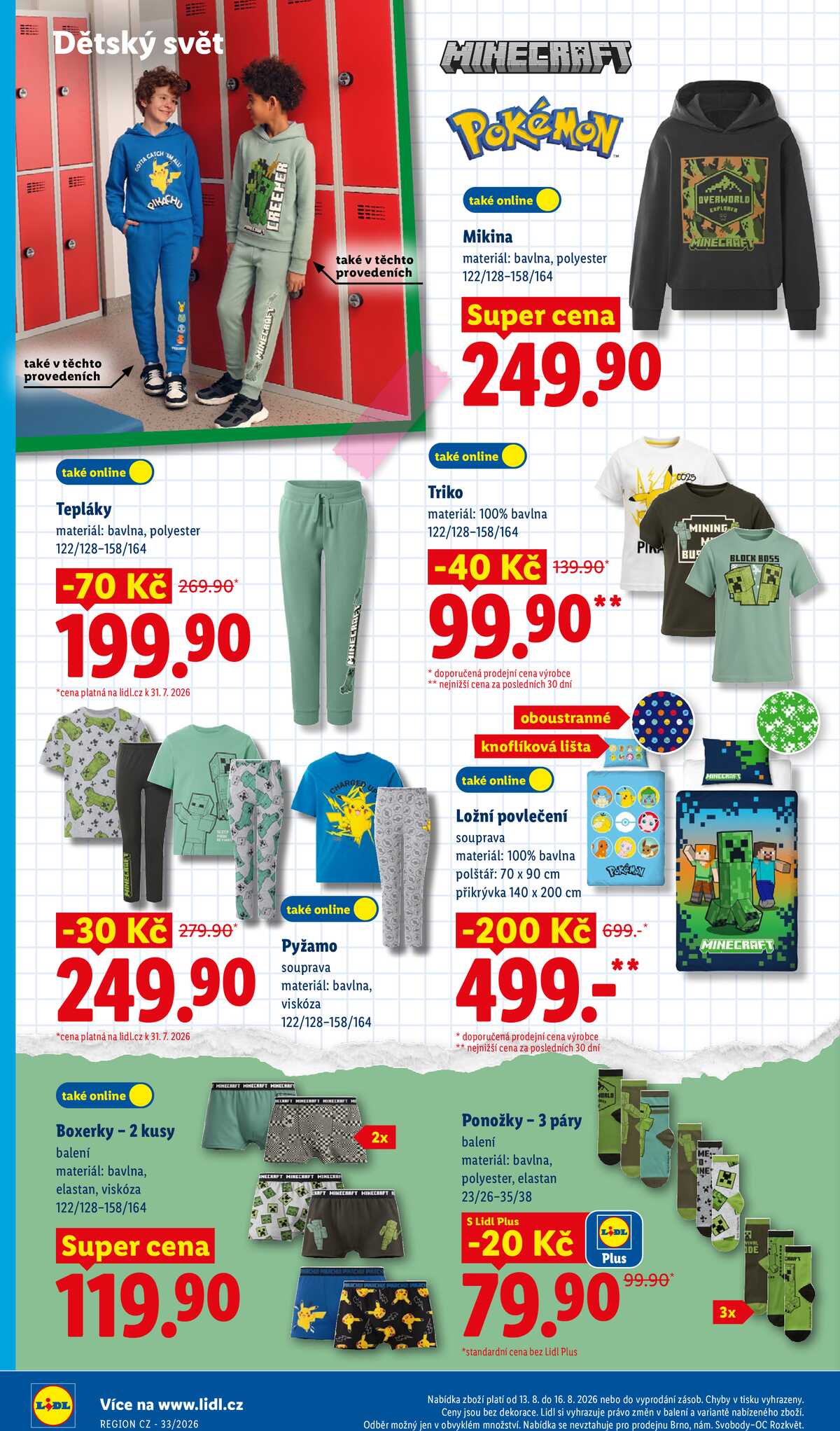 Lidl Spotřební zboží 10.8. - 16.8. strana 18