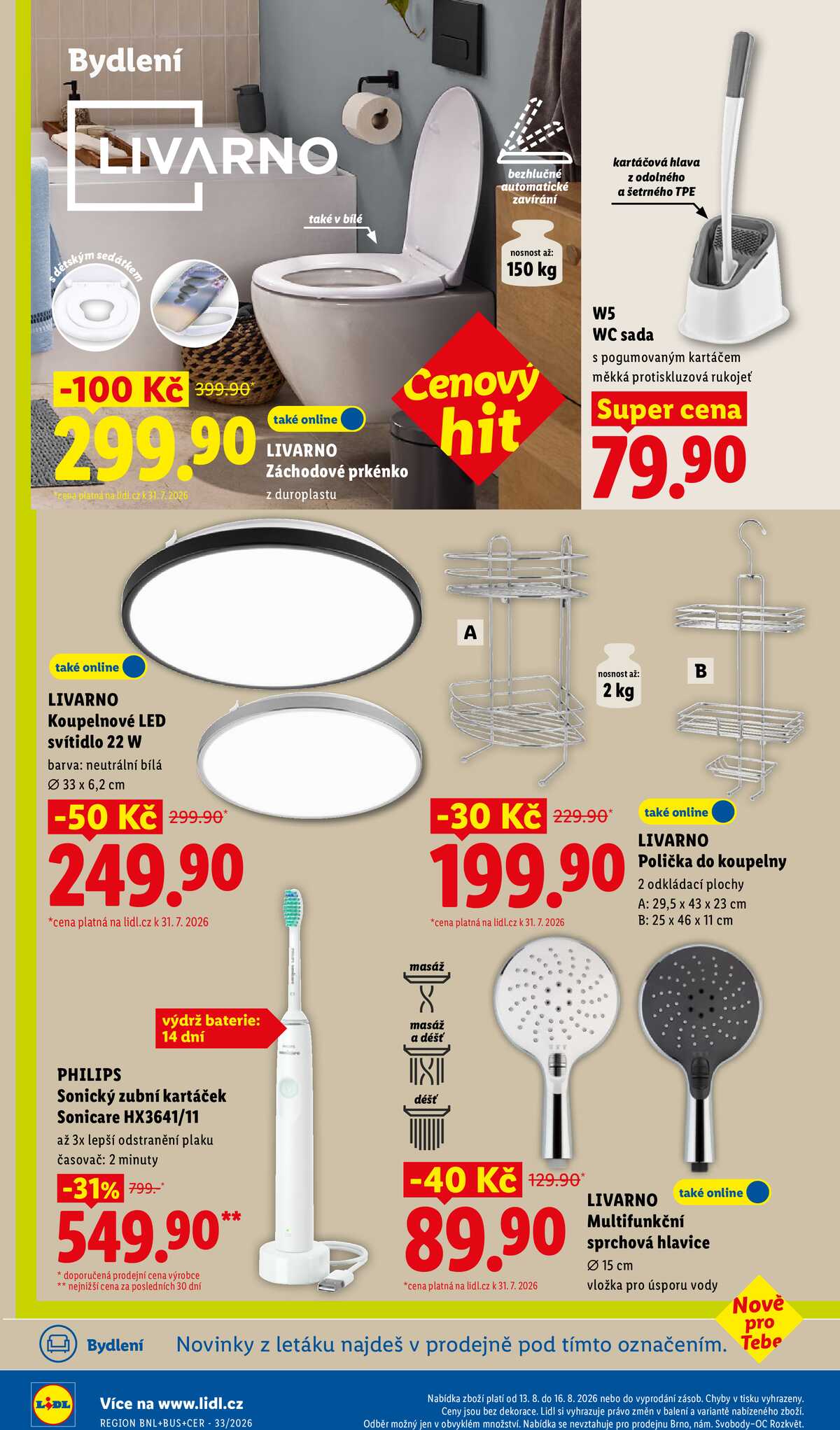 Lidl Spotřební zboží 10.8. - 16.8. strana 22