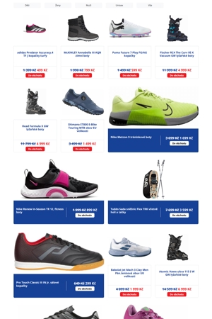 Intersport Boty - 8. 8. 2026