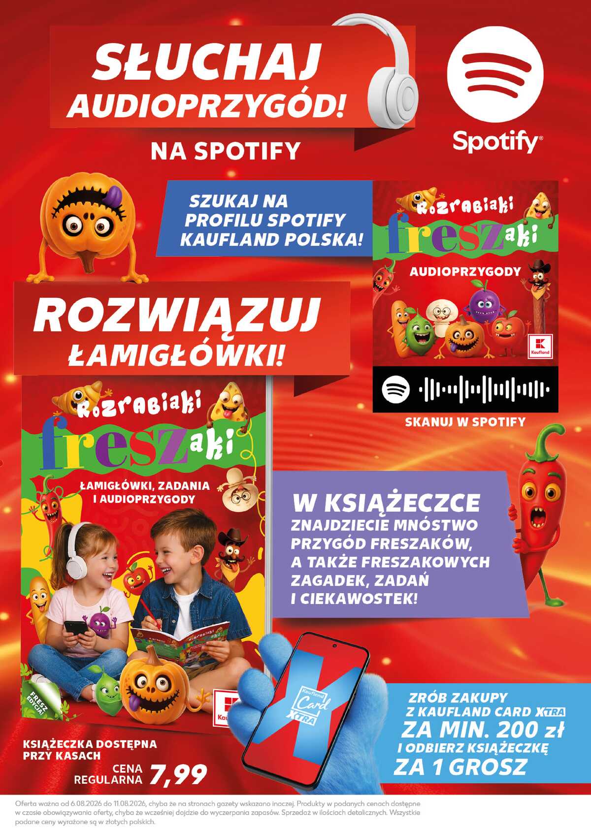 Leták Kaufland Polsko 10.8.-11.8.2026 - Silný start strana 7