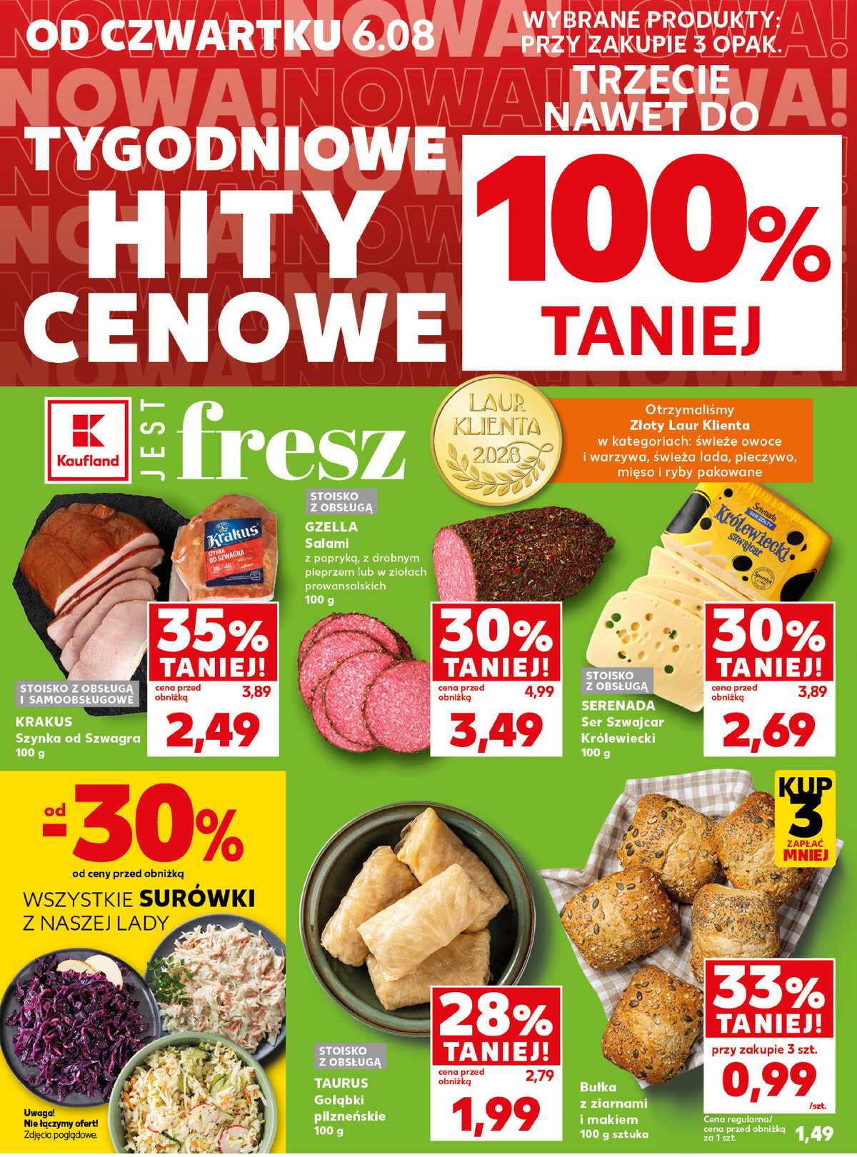 Leták Kaufland Polsko 10.8.-11.8.2026 - Silný start strana 8