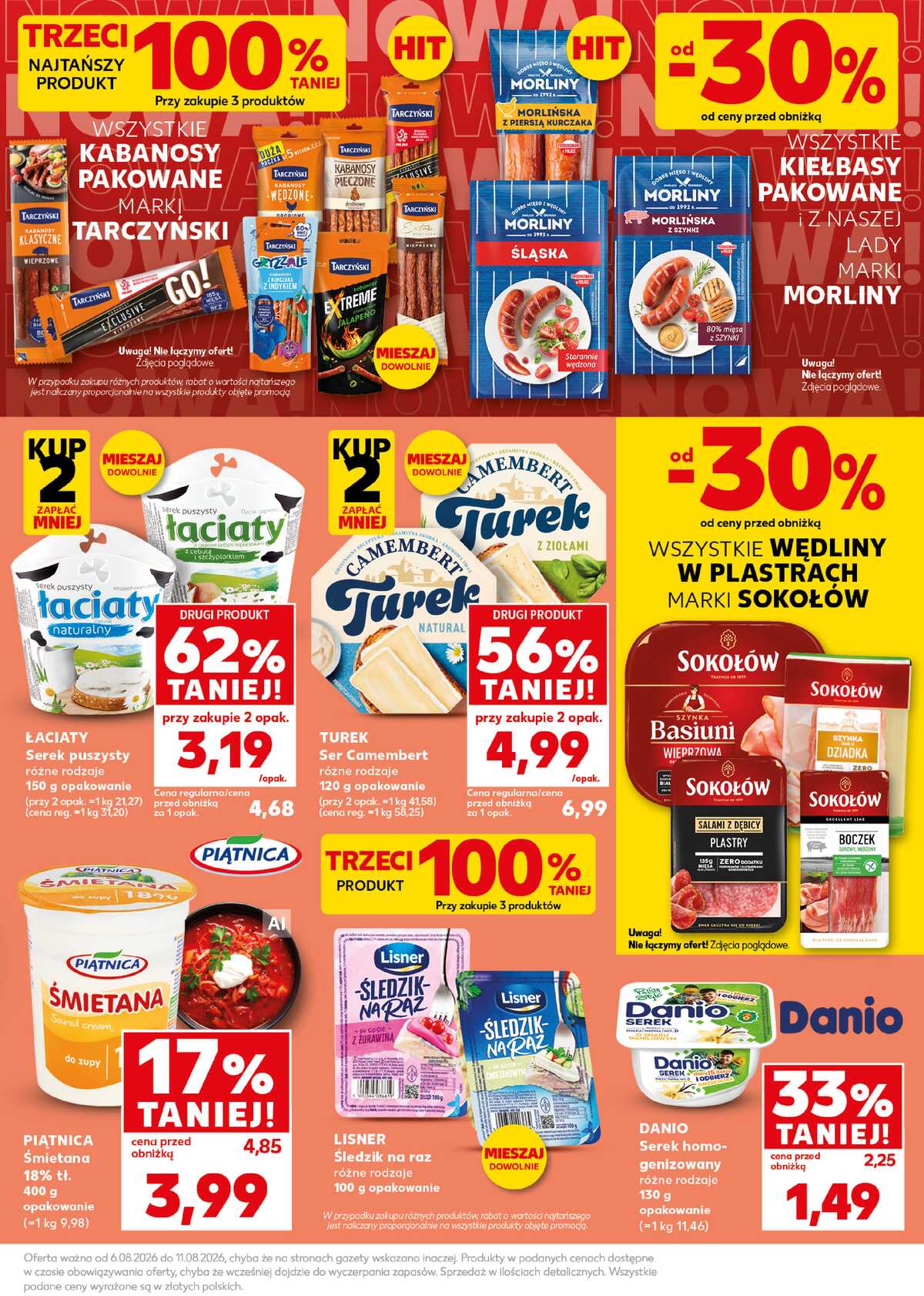 Leták Kaufland Polsko 10.8.-11.8.2026 - Silný start strana 9