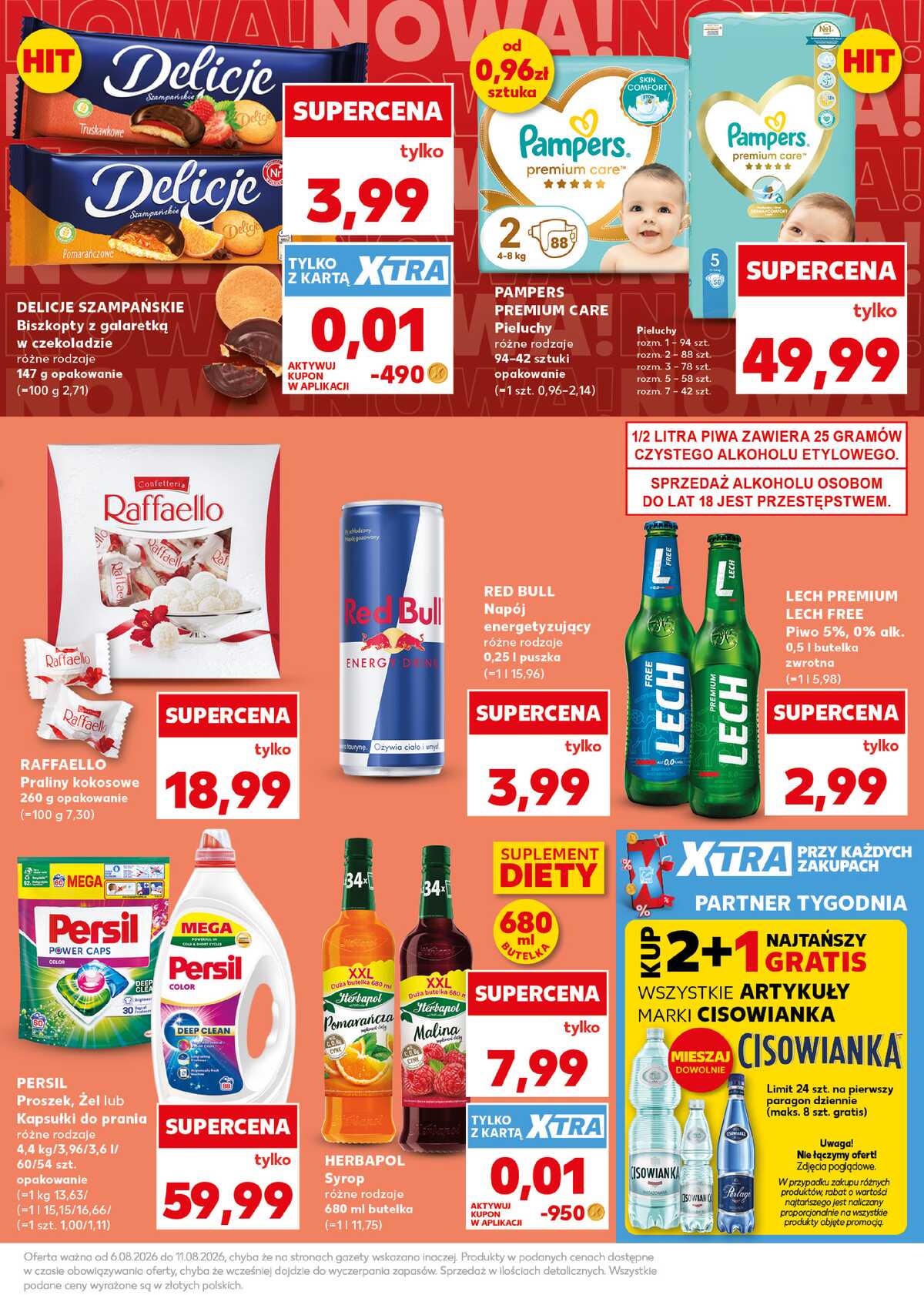 Leták Kaufland Polsko 10.8.-11.8.2026 - Silný start strana 11