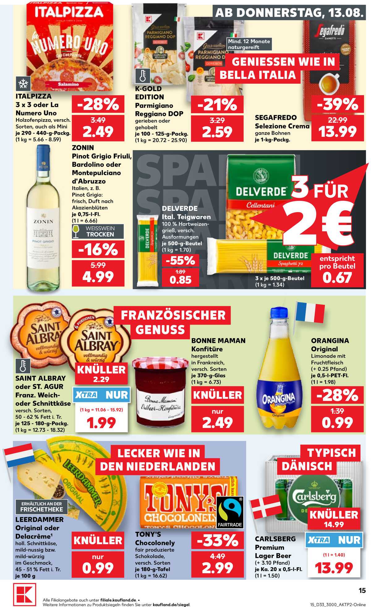 Leták Kaufland Německo 13.8.-19.8.2026 strana 15