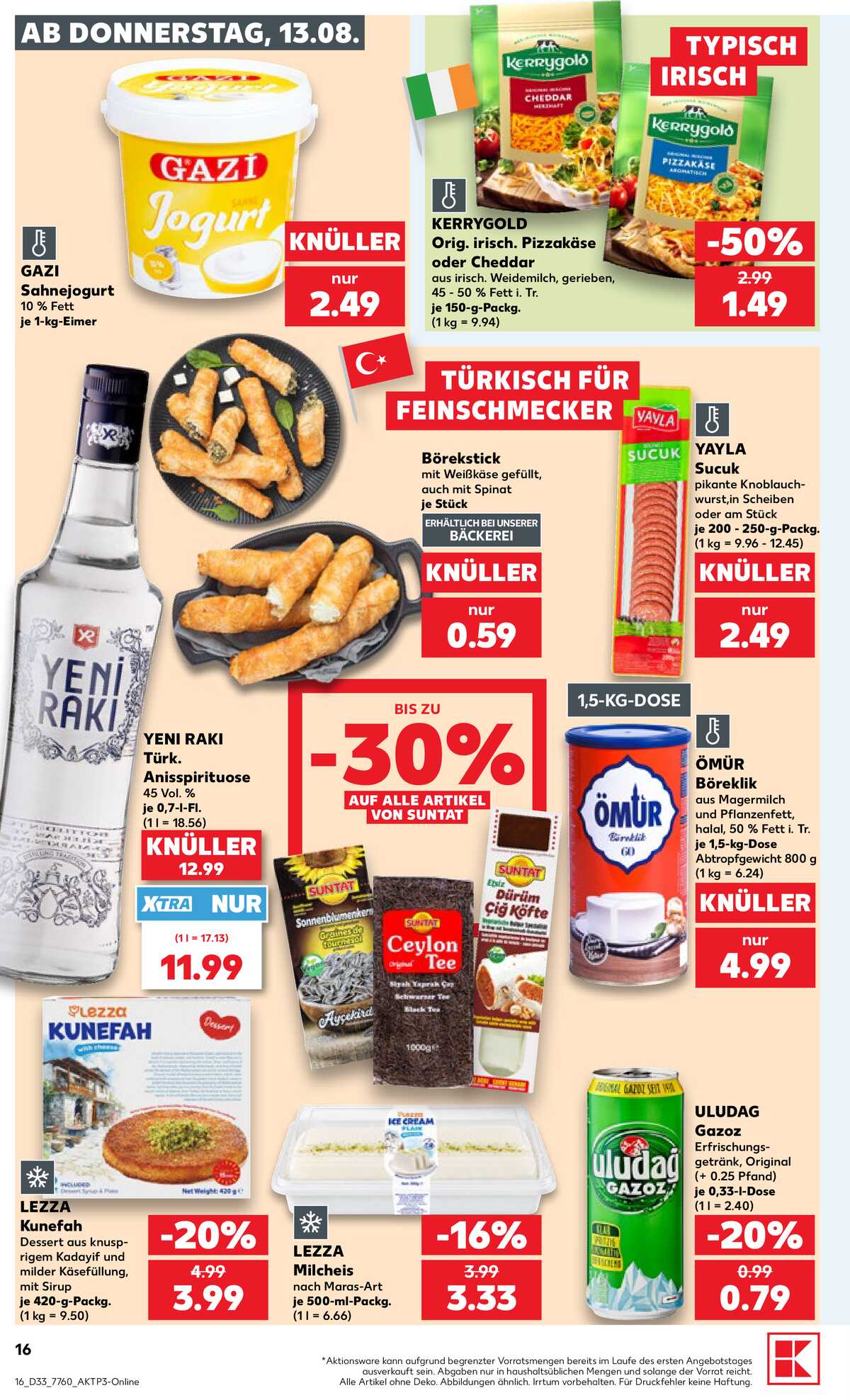 Leták Kaufland Německo 13.8.-19.8.2026 strana 16