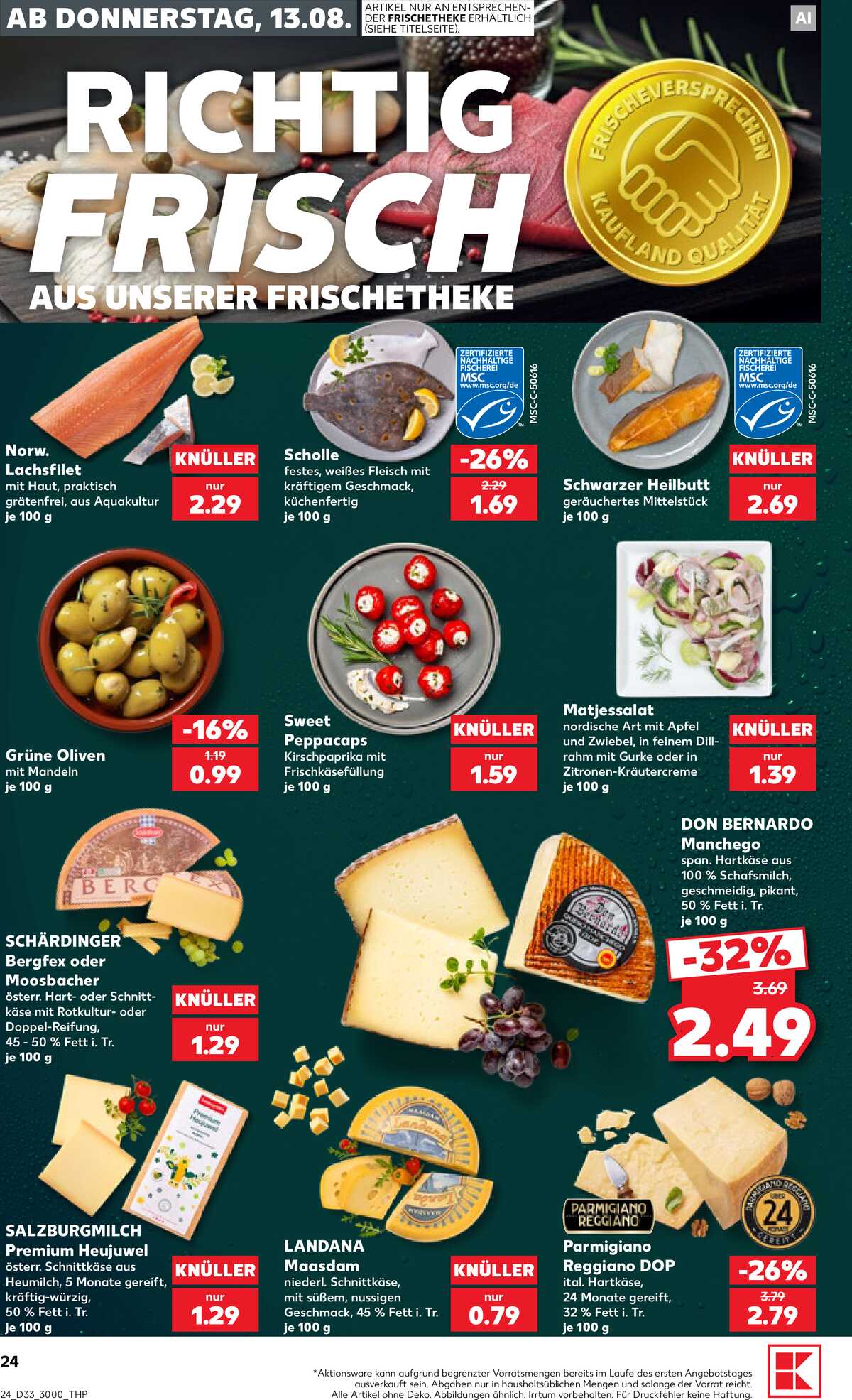 Leták Kaufland Německo 13.8.-19.8.2026 strana 24