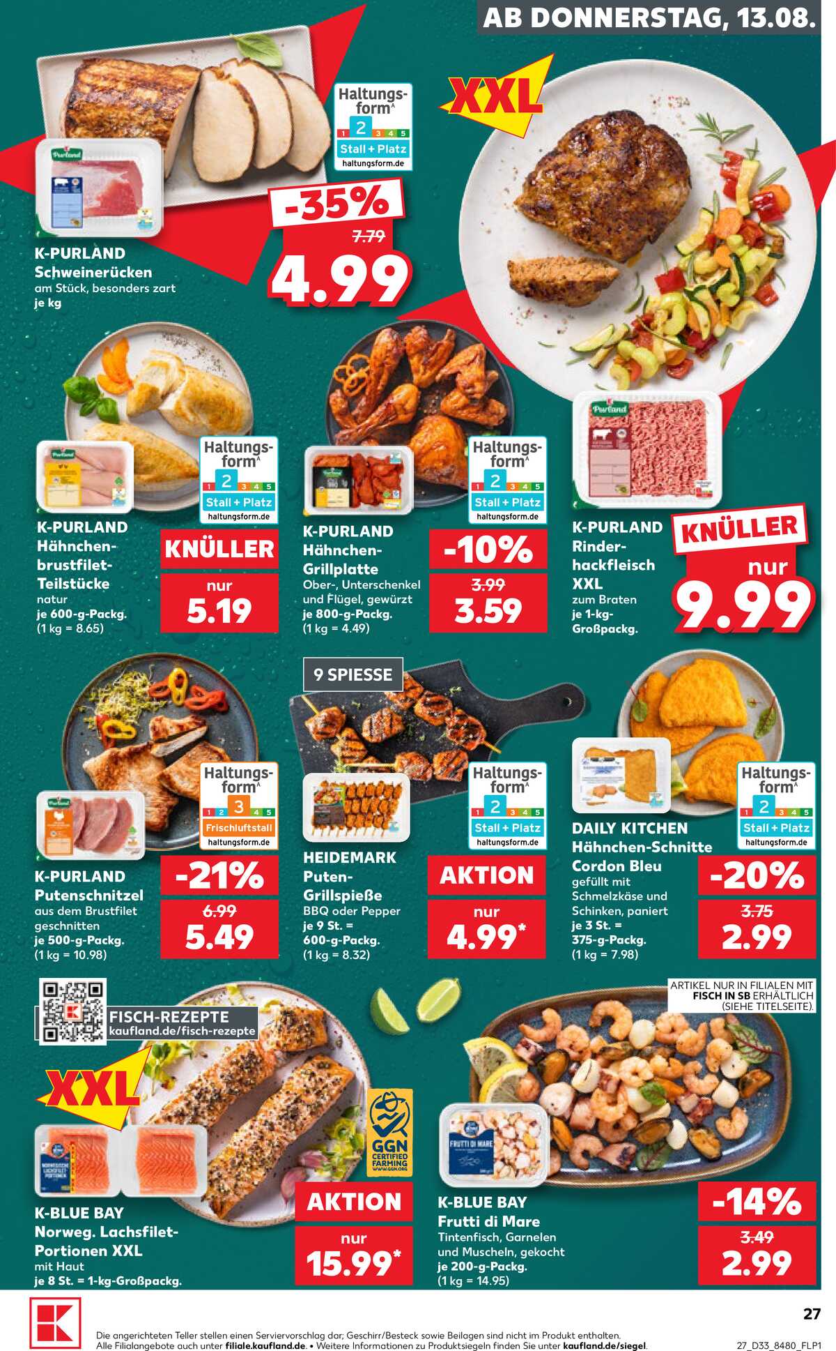 Leták Kaufland Německo 13.8.-19.8.2026 strana 27