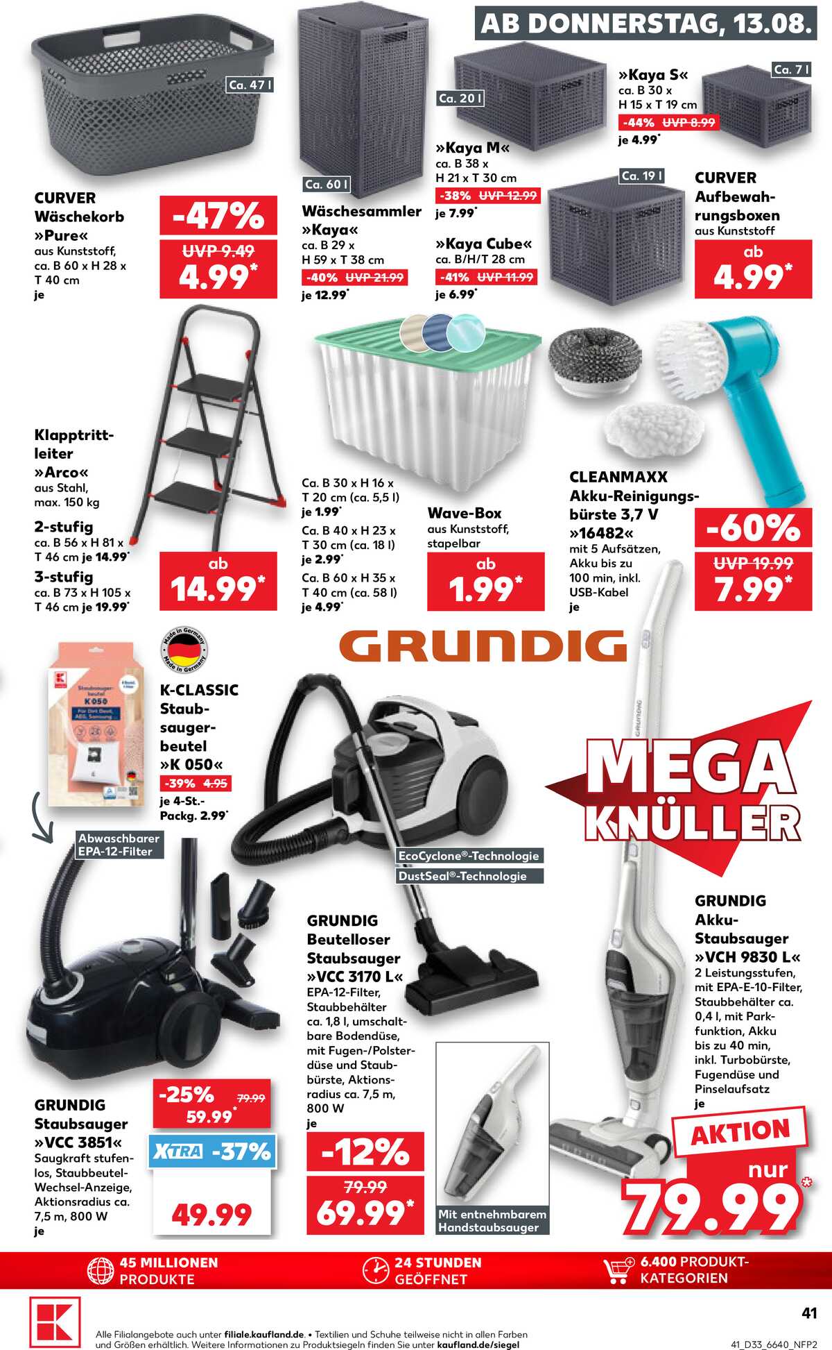 Leták Kaufland Německo 13.8.-19.8.2026 strana 41