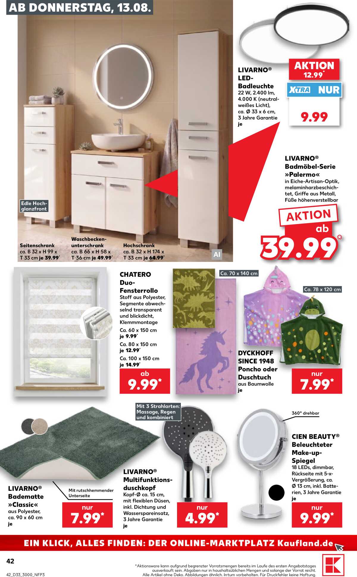 Leták Kaufland Německo 13.8.-19.8.2026 strana 42