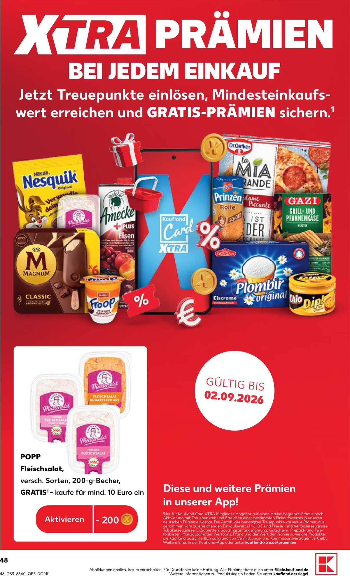 Leták Kaufland Německo 13.8.-19.8.2026 strana 48