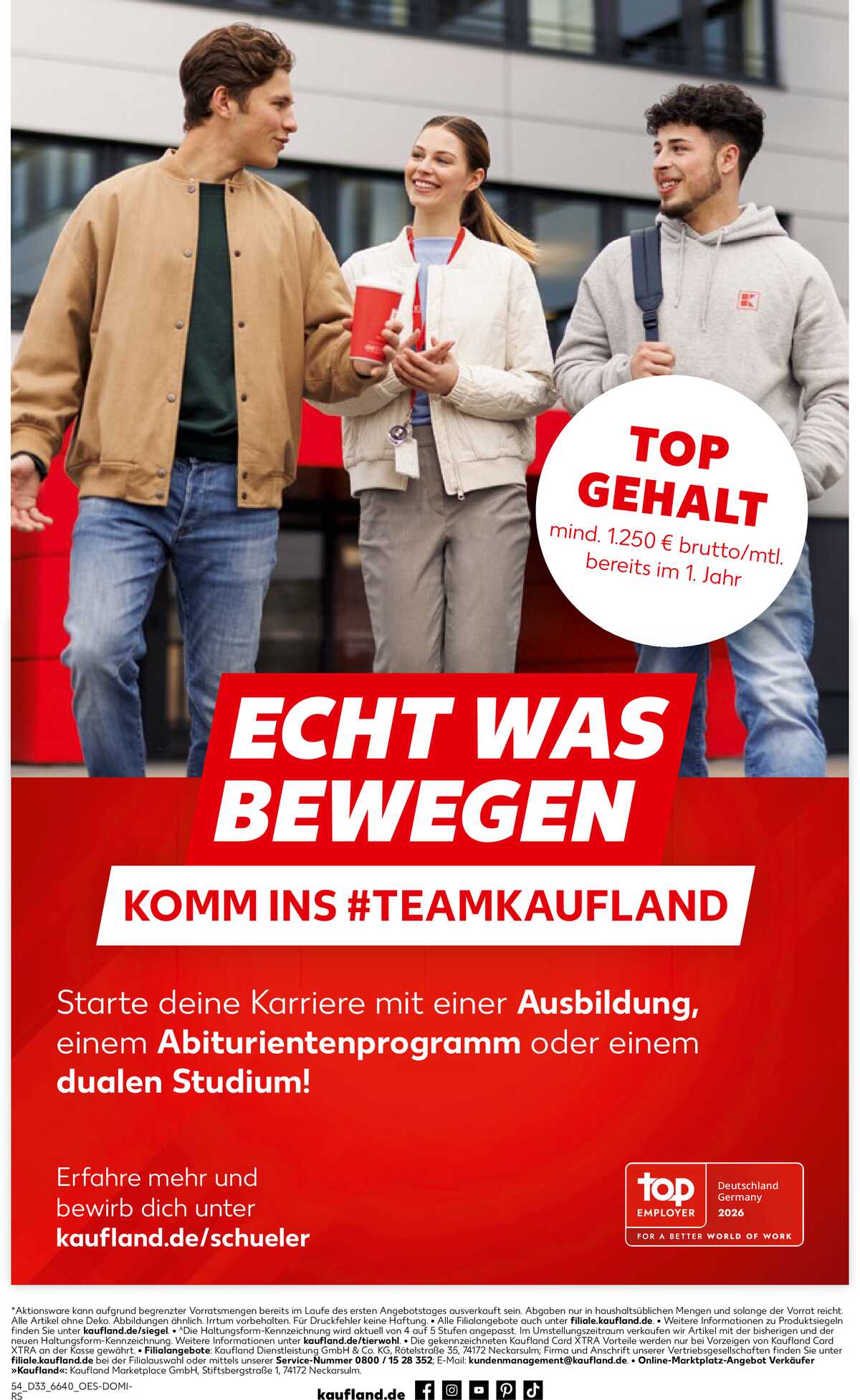 Leták Kaufland Německo 13.8.-19.8.2026 strana 54