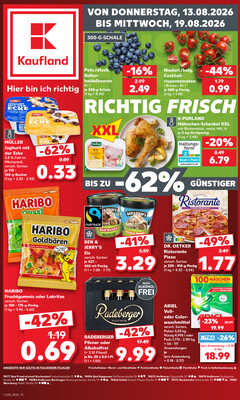 Leták Kaufland Německo 13.8.-19.8.2026