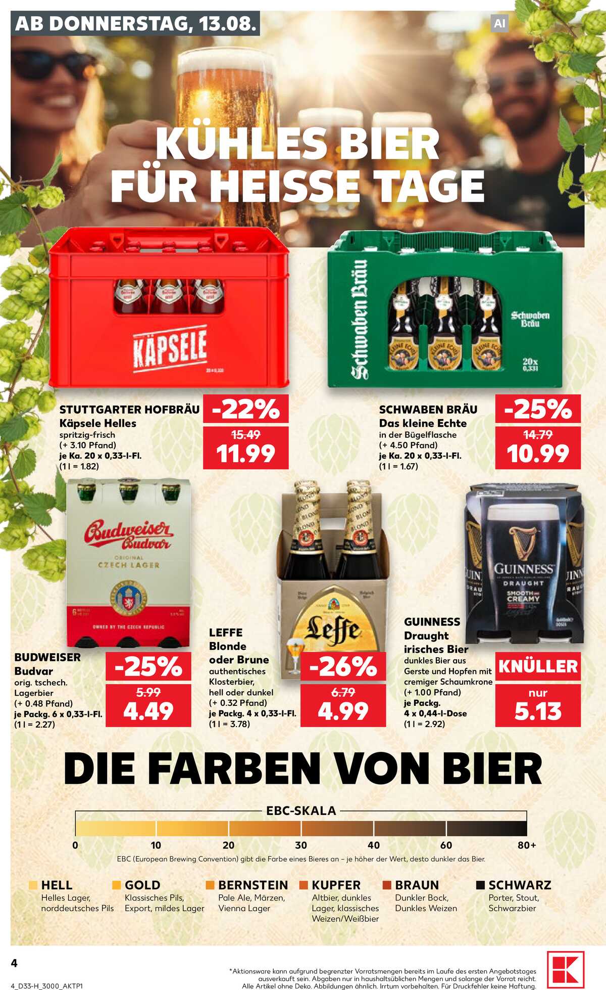 Leták Kaufland Německo 13.8.-19.8.2026 strana 4