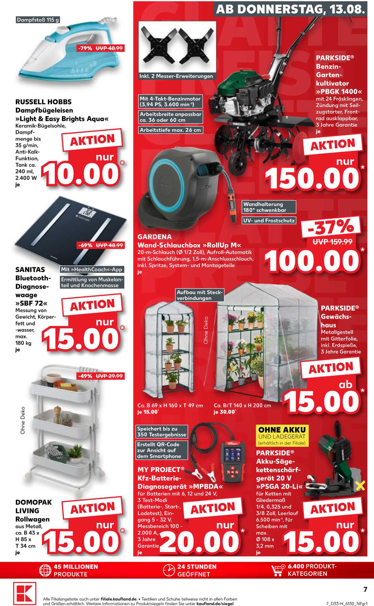Leták Kaufland Německo 13.8.-19.8.2026 strana 7