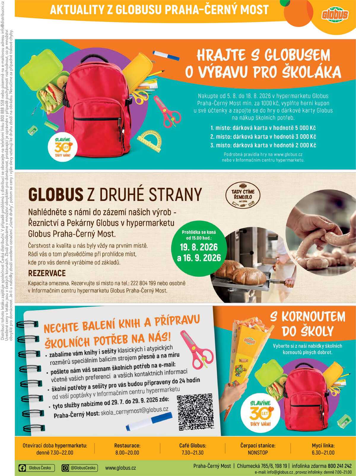 Akční leták Globus 12.8. - 18.8.2026 - Globus Praha - Centrum Černý Most strana 42