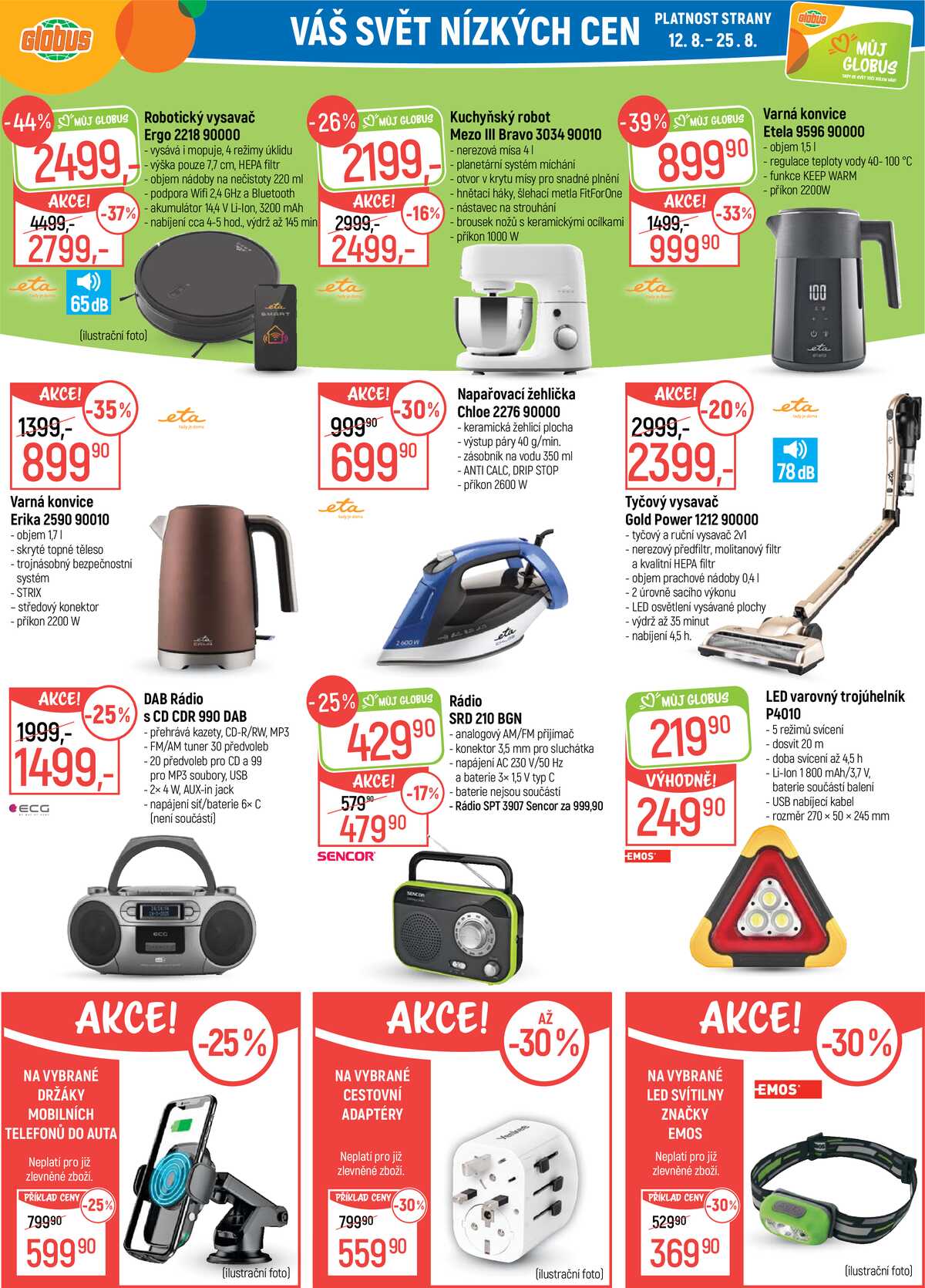 Akční leták Globus 12.8. - 18.8.2026 - Globus Praha - Čakovice strana 39