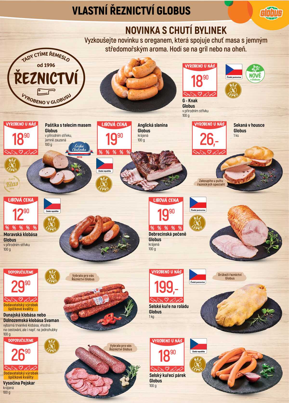 Akční leták Globus 12.8. - 18.8.2026 - Globus Praha - Zličín strana 6