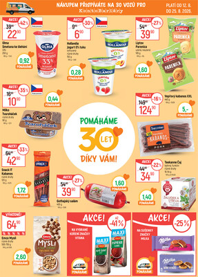 Akční leták Globus 12.8. - 25.8.2026 - Globus České Budějovice