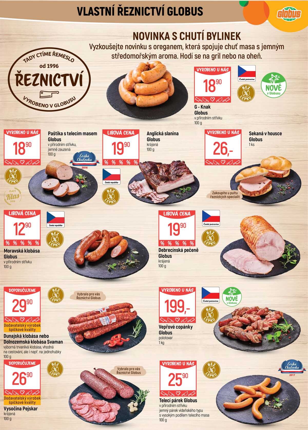 Akční leták Globus 12.8. - 18.8.2026 - Globus České Budějovice strana 6